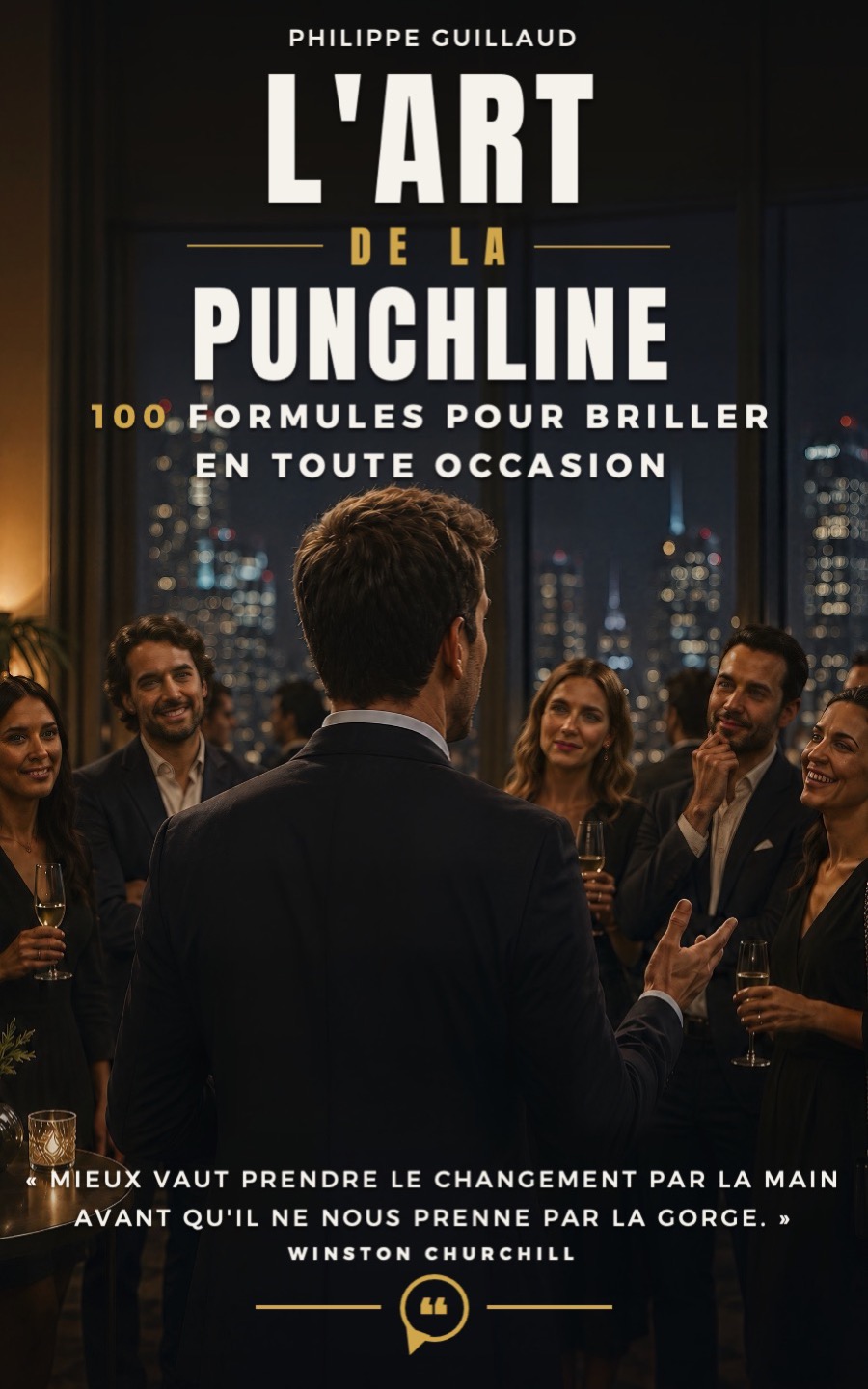 Couverture — L'Art de la Punchline, 100 formules pour briller en toute occasion